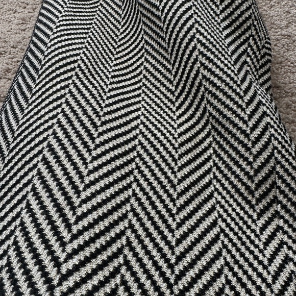 Le Superbe- NWT Black & Grey Chevron David Boa Fur Cuff Blazer Jacket - Picture 5 of 10